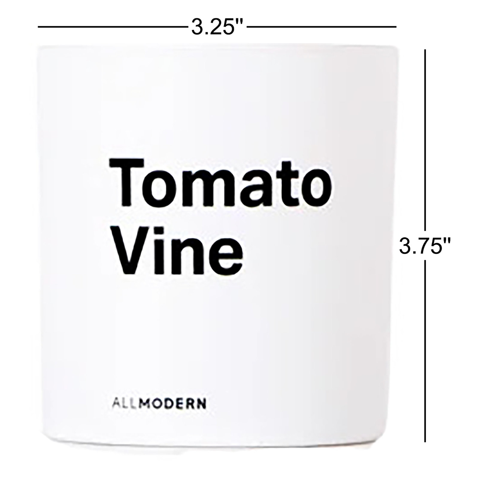 Tomato Vine Scented Jar Candle