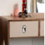 Commode en bois de noyer noir