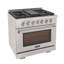36 po 5,2 pieds cubes Pi. Cuisinière à gaz autoportante-73097266-90717067