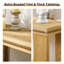 Console 63 "avec tablette de rangement Boho