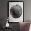 Graphite Moon I, reproduction encadrée de qualité supérieure - prête à être accrochée-1127332153-1127332154-1138437843