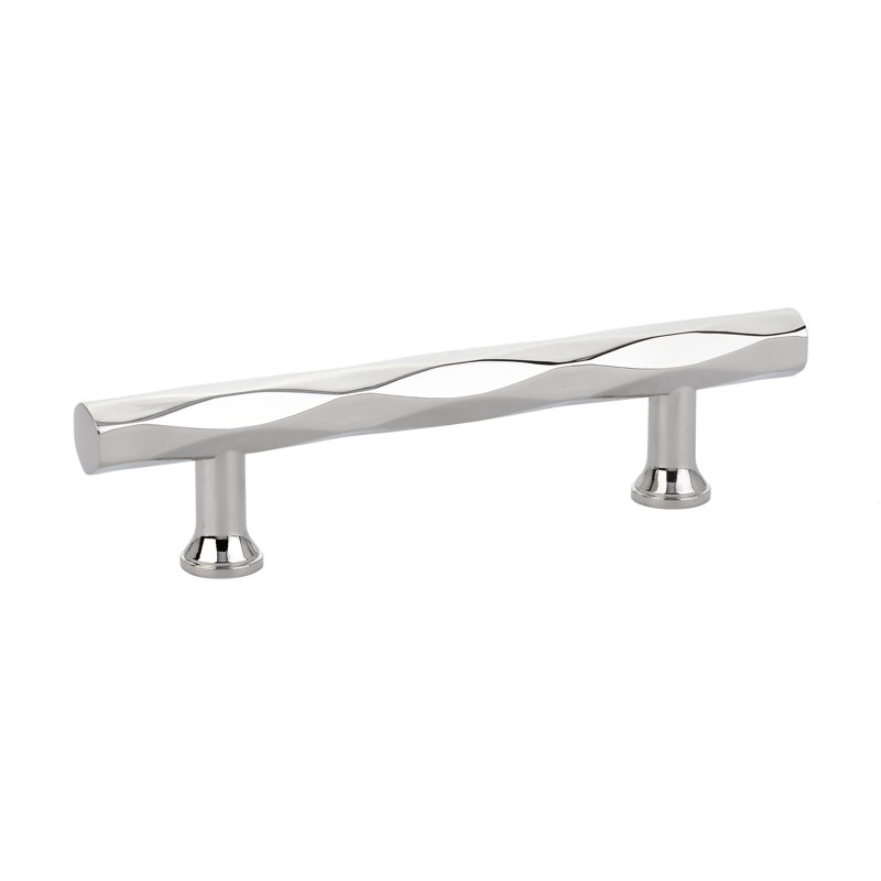 Tribeca 6" Center to Center Bar Pull, 3.5", Polished Nickel