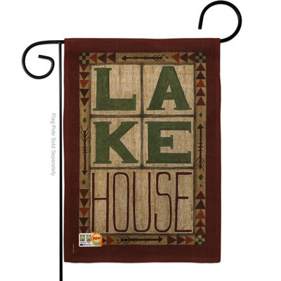 Double Sided 18.5'' H x 13'' W Polyester Flag Set