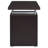 Cappuccino 3-Drawer Reversible Office Desk-1851239073
