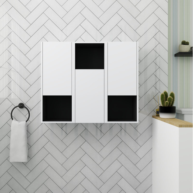 Ensemble de rangement mural pour salle de bain 36 po