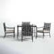 Lucier 4 - Person Dining Set with Cushions