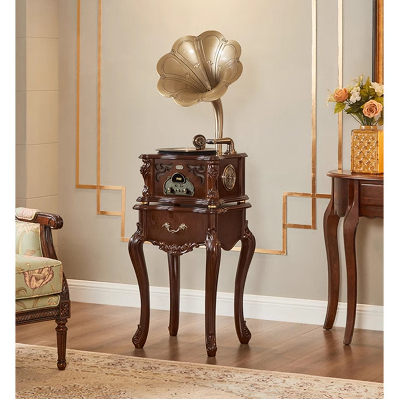 Platine vinyle Americana Vintage, Dark Brown