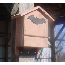 Homestead Essentials Double 24 in x 11 in x 4.5 in Bat House 