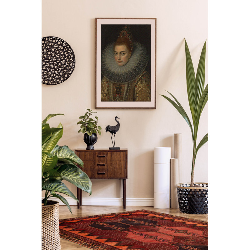 Carrillo Red Rug 4'5" x 7'5"