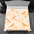 Orange moyen / beige clair