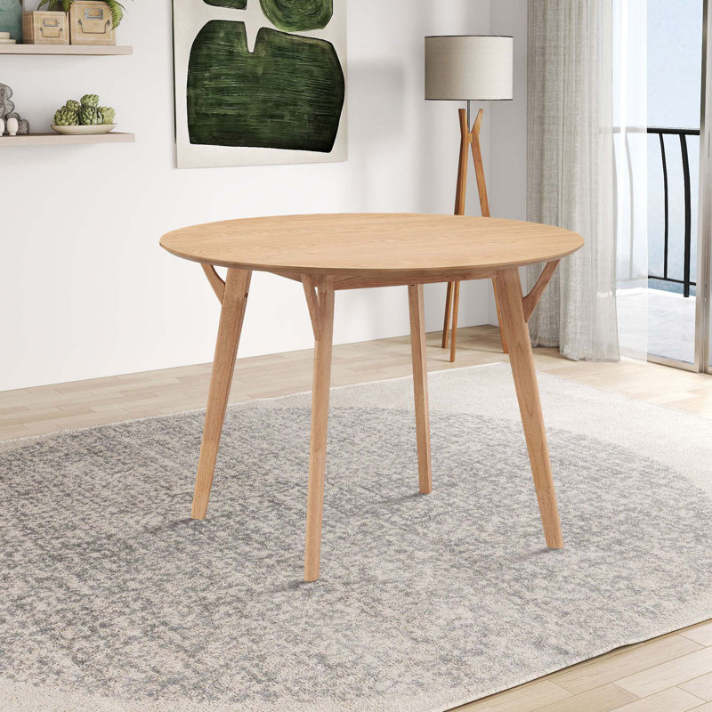 Table de salle à manger en bois pour 4 personnes, Chêne