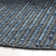 Ferrera Striped Handwoven Dark Blue Rug