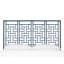 Ohana Wicker/Rattan Open-Frame Headboard-21137861-21092835