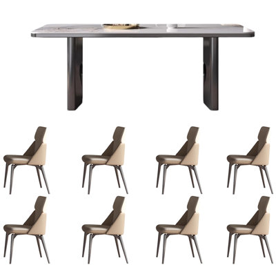 Light luxury simple modern home table and chair