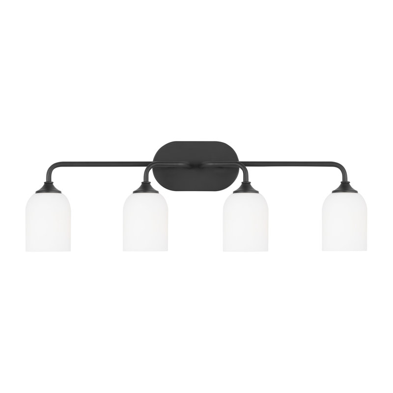 Emile Extra Large Vanity from Generation Lighting , Midnight Black, No