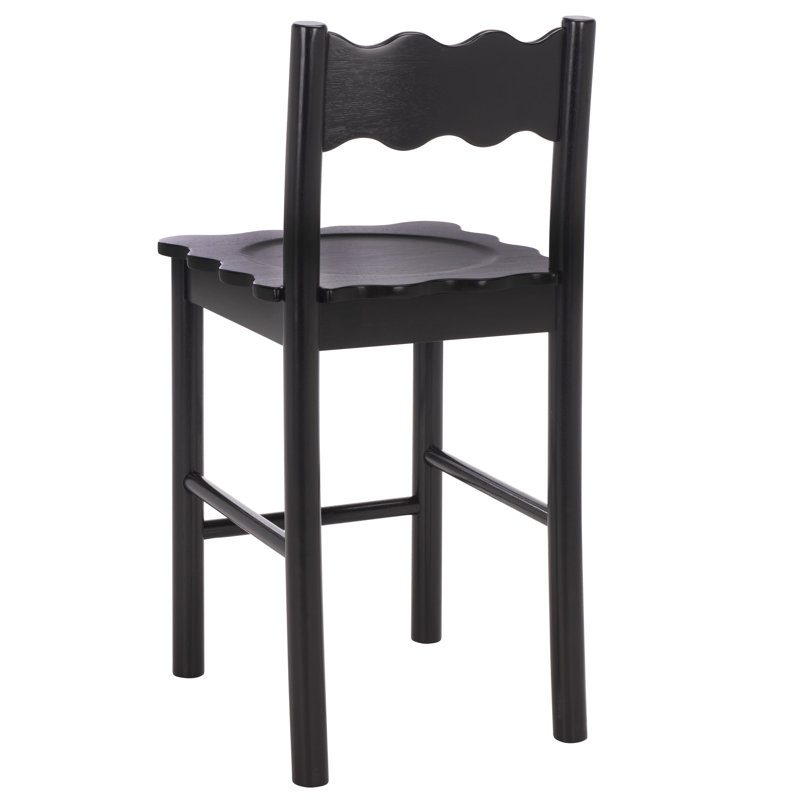 Chaise de comptoir Nolly, Noir