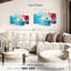 Avery - abstrait rouge et bleu-106052111