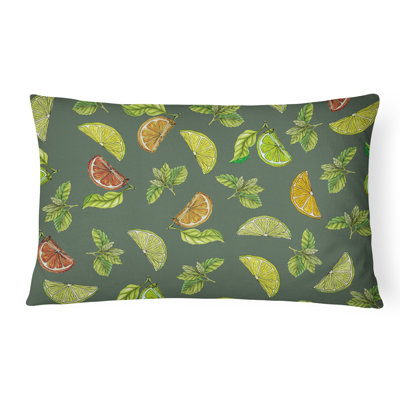 Citron, citron vert et coussin lombaire