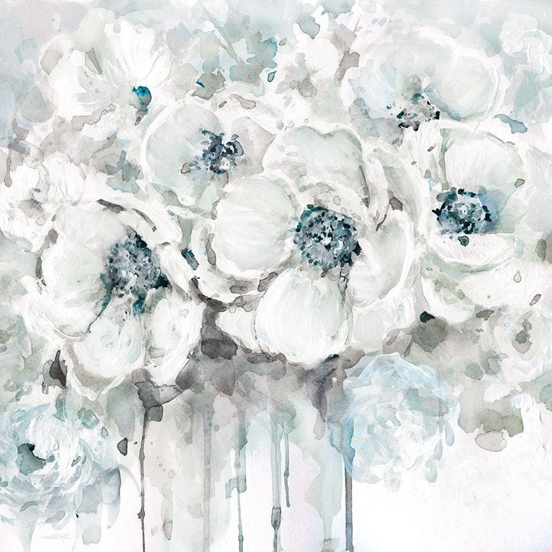 Art sur toile tendue par Red Barrel Studio® Robinson, Carol, Spring Blues II
