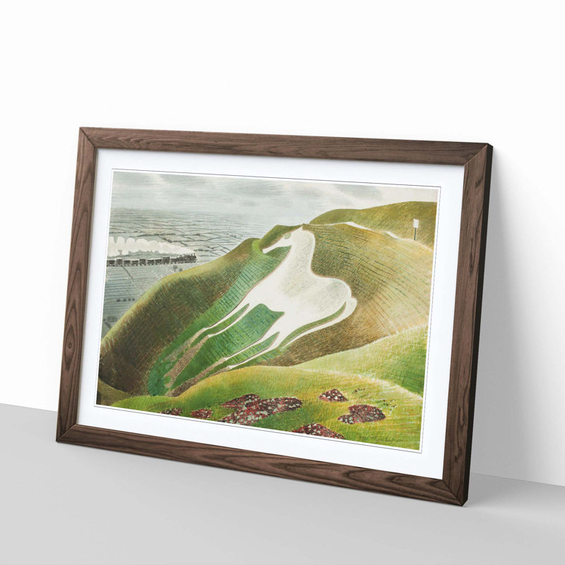 Eric Ravilious - Single Picture Frame Painting, Walnut
