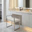 Banc en faux cuir Langston