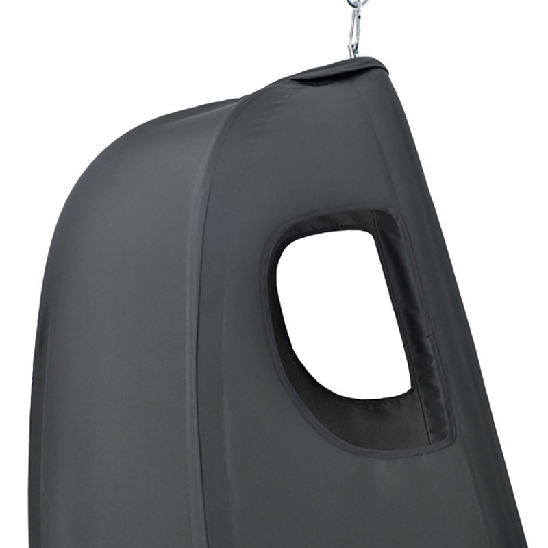 Spar Swing Chair with Stand, Dark Grey