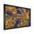 Impression noire sur toile encadrée sélectionné