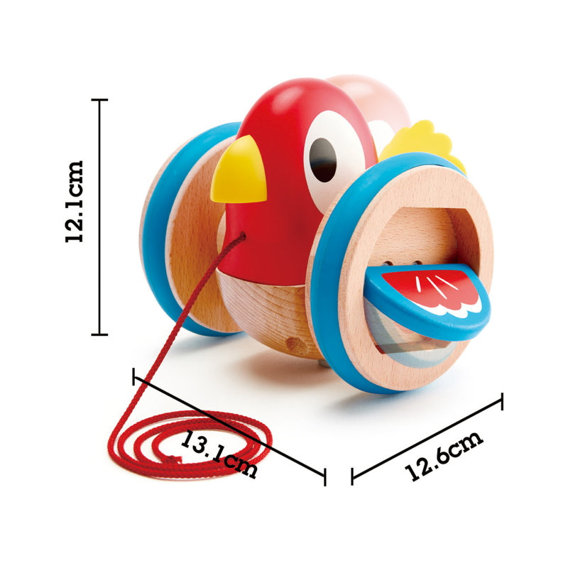 Bird Pull-Along Toddler Toy