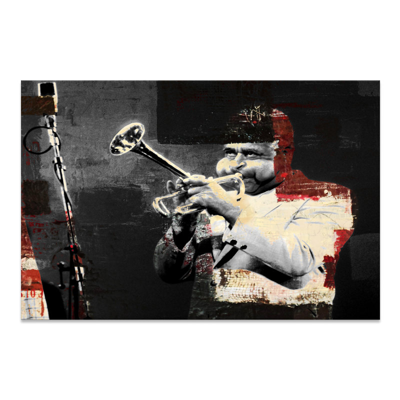 « the couleur of jazz xix »-impression sur toile