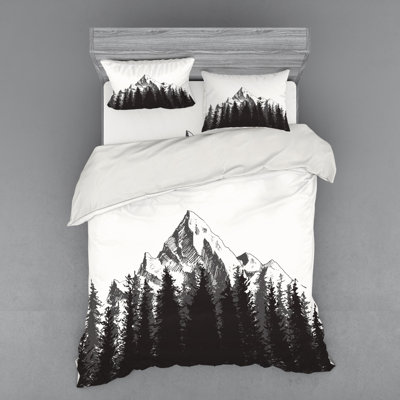 Primitive Rustic Abstract Duvet Cover