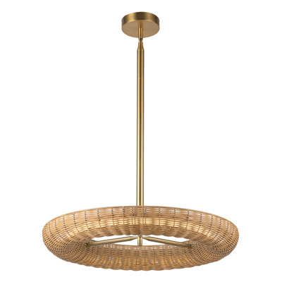 Maris Steel Dimmable LED Round / Oval Chandelier