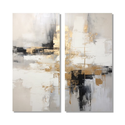 "Essential Bliss", peinture abstraite sur toile abstraite