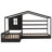 Wood House Bed-126770192