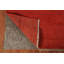Tapis rouge moderne Gabbeh 7 x 9