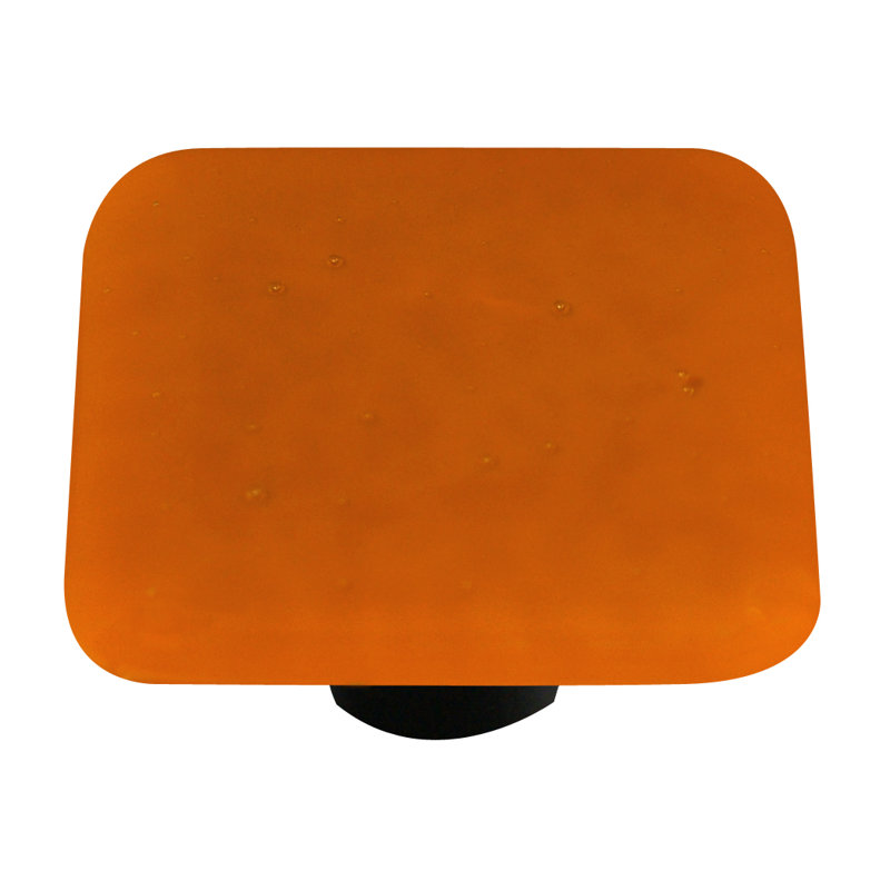 Poignée carrée 3/2 Solids, Orange brûlé, Noir