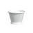 Jaijuan 70.13'' x 31.5'' Soaking Cast Iron Bathtub-17755804