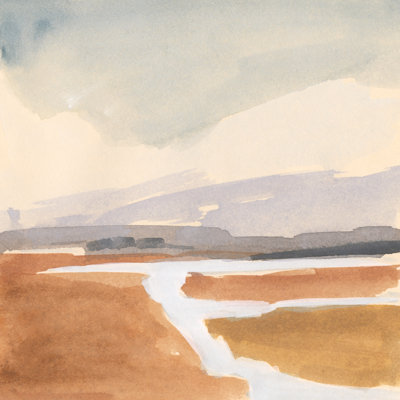 Umber Marsh II by Victoria Barnes - Wrapped Canvas Painting