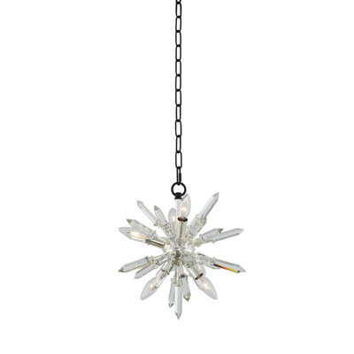 Angelo 6 LT Silver/Clear Pendant Allegri