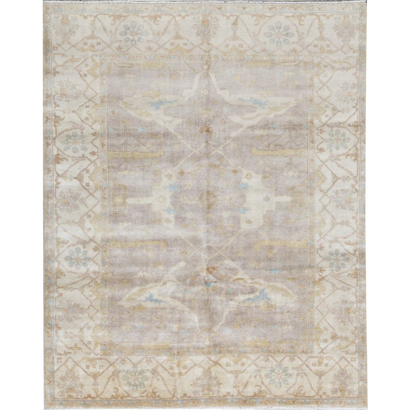Wool Oriental Area Rug, Rectangle 8' x 9'11"