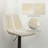 Styner Swivel Upholstered Adjustable Height Counter Stool with Metal Frame-694646132