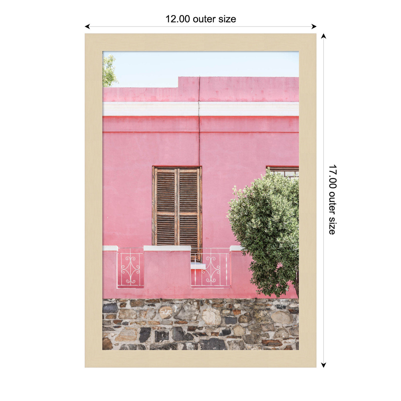 Padraic "Love Street" Print by Shot by Clint, Brown, 17" H x 12" W