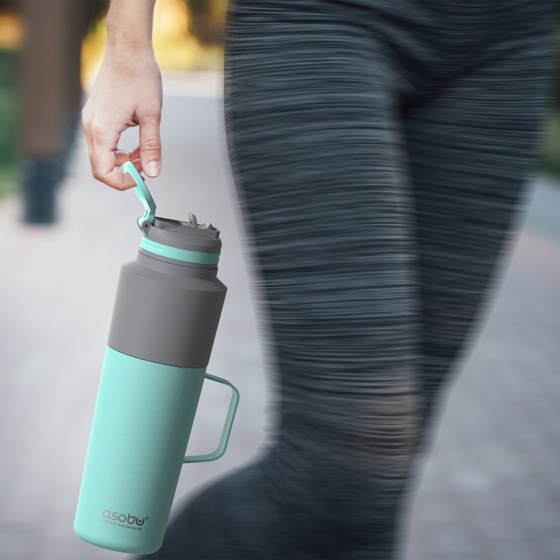 Asobu 887ml Double Wall Insulated Stainless Steel Water Bottle