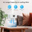 Humidificateur à vapeur froide de grande capacité 4L - autonomie de 40 heures avec 10 niveaux de brume réglables, télécommande et commande tactile, arrêt automatique et veilleuse pour la maison, les plantes et les animaux de compagnie