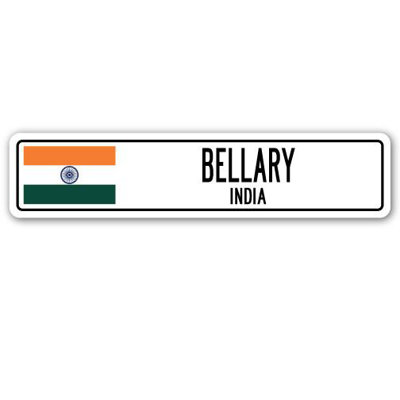 Panneau de signalisation en aluminium Aultman Bellary, Inde
