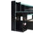 4 Drawers Modern Daybed With Lighted Desk, Storage Bookcase Backrest And Power Outlets-1585820530-1585820531