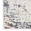 Tapis d'intérieur moderne bleu ivoire Wrought Studio ™ Motion 5 pi 3 po x 7 pi
