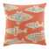Batic Fish Square Cotton Pillow Cover & Insert