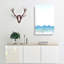 Sea To The Sky In Abstract - Wrapped Canvas-55339070