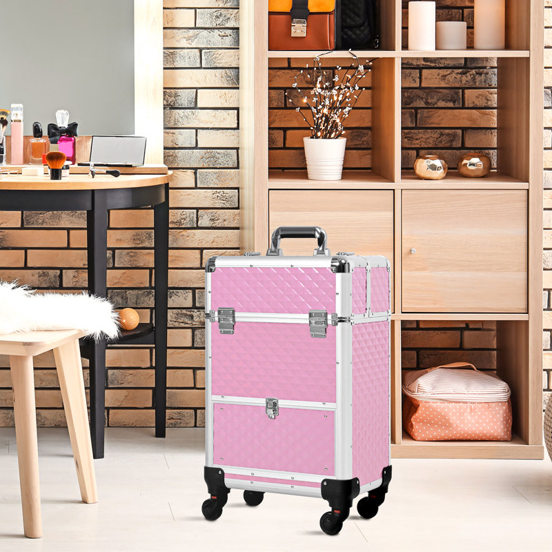 Stanfill Plastic 1 Makeup Organizer, Pink