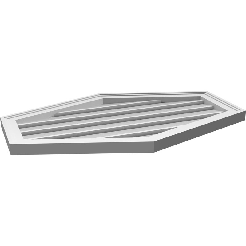 Pente verticale verticale en uréthane 4 pi, H 22 po x l 34 po x P 1,5 po